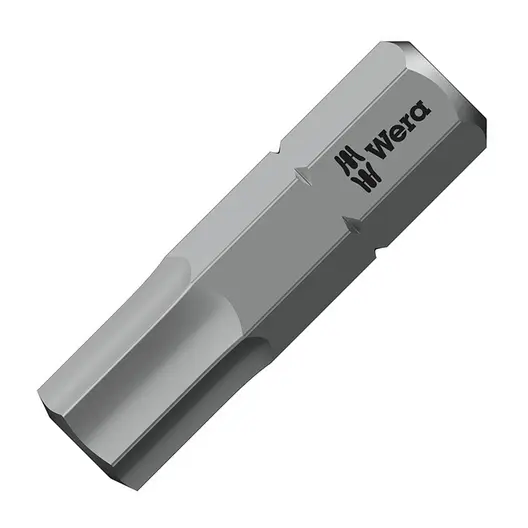 Накрайник бит SW Wera външен 6-стен  SW 6, 1/4'', 25 мм, 840/1 BTZ