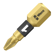 Накрайник бит PZ Wera Pozidriv с покритие, торсионен  PZ 1, 1/4, 25 мм, 855/1 BDC - product - 062 WRA 608