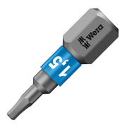 Накрайник бит SW Wera външен 6-стен  SW 1.5, 1/4, 25 мм, 840/1 BTZ - product - 062 WRA 655