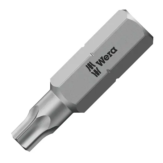 Накрайник бит TX Wera Torx  TX 15, 1/4", 25 мм, 867/1