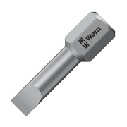 Накрайник бит SB Wera прав плосък торсионен  SB0.5, 1/4, 25 мм, 800/1 TZ - product - 062 WRA 969