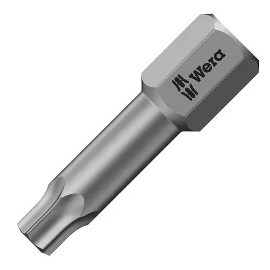 Накрайник бит TX Wera Torx торсионен  TX 5, 1/4", 25 мм, 867/1 TZ