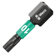 Накрайник бит TX Wera Torx торсионен, ударен, с покритие  TX 10, 1/4, 25 мм, 867/1 IMP DC Impaktor - product - 062 WRA 979