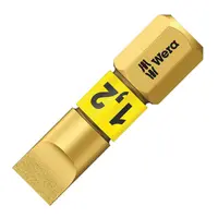 Накрайник бит SB Wera прав плосък торсионен  SB 1.2x6.5, 1/4'', 25 мм, 800/1 BDC