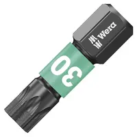 Накрайник бит TX Wera Torx торсионен, ударен, с покритие  TX 30, 1/4'', 25 мм, 867/1 IMP DC Impaktor