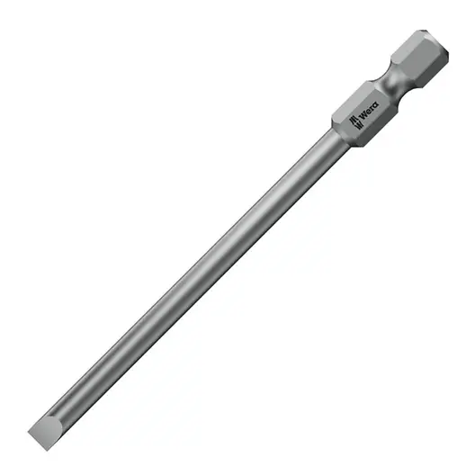 Накрайник бит SB Wera прав плосък  SB 0.6x3.5, 1/4", 70 мм, 800/4 Z