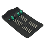 Отвертка Wera със сменяеми накрайници магнитна комплект 17 бр., Kraftform Kompakt 60 RA-R 1 - product - 062 WRA1331