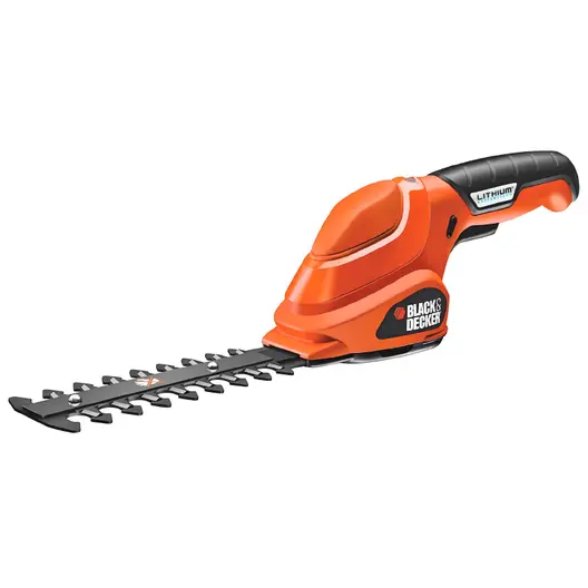 Акумулаторна ножица за храсти Black & Decker  с 1 батерия без зарядно, 3.6 V, 1.1 Ah, GSL300