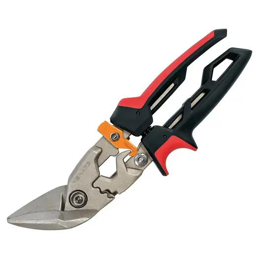 Ножица за ламарина Fiskars лява усилена  1.2 мм, 250 мм, PowerGear Aviation