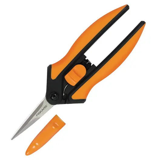 Ножица градинска Fiskars за трева  140 мм, Micro-tip SP13