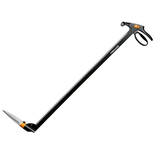 Ножица градинска Fiskars за трева с дълга дръжка и въртяща се глава, GS46