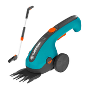 Акумулаторна ножица за трева Gardena с телескопична дръжка  с 1 батерия без зарядно, 3.6 V, 2.5 Ah, 80 мм, ClassicCut - product - 064 GRD 222