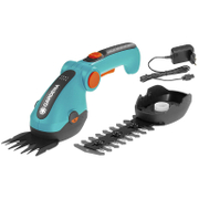 Акумулаторна ножица за трева Gardena и храсти  с 1 батерия и зарядно, 3.6 V, 3 Ah, 80 мм, ComfortCut Li - product - 064 GRD 398