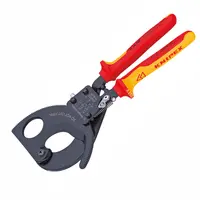 Ножица за кабели Knipex автоматична с VDE изолация  ф 52 мм, 380 мм2, 280 мм