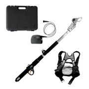 Акумулаторна овощарска ножица Volpi Originale за високи клони  с 1 батерия и зарядно, 44 V, 4.4 Ah, ф 35 мм, 0.8 м, KV80 - product - 064 VLP 100