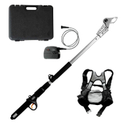 Акумулаторна овощарска ножица Volpi Originale за високи клони  с 1 батерия и зарядно, 44 V, 4.4 Ah, ф 35 мм, 1 м, KV100 - product - 064 VLP 101