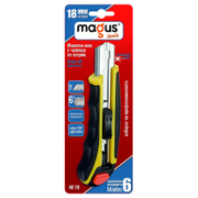 Нож макетен Magus пластмасов с метален водач - product - 065 ACM1184