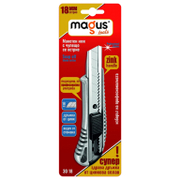 Нож макетен Magus метален  18 мм - product - 065 ACM1183