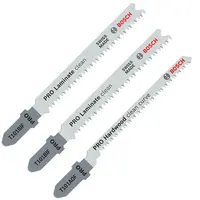Нож за зеге Bosch комплект  криволинейно, праволинейно, 3 бр., PRO Laminate