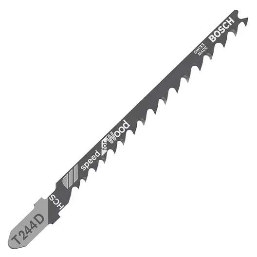 Нож за зеге Bosch с T-захват  74/100 мм, криволинейно, T 244 D