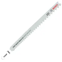 Нож за зеге Bosch с T-захват за дърво и метал 108/132 мм, 10.1-5 TPI, праволинейно, PRO Multi Material thick and thin T345XF