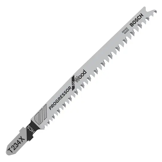 Нож за зеге Bosch с T-захват за дърво 92/117 мм, 12.7-8.5 TPI, праволинейно, T 234 X