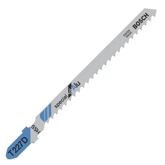Нож за зеге Bosch с T-захват  74/100 мм, 8.5 TPI, криволинейно, 3 бр., T 227 D