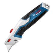Нож макетен Bosch метален с трапецовидно прибиращо острие  185x19 мм - product - 065 BSH1131