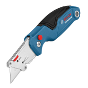 Нож макетен Bosch метален с трапецовидно острие сгъваем  63х19 мм - product - 065 BSH1163