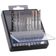 Нож за зеге Bosch комплект за дърво и ламинат 83/100 мм, 10 бр., криволинейно, праволинейно, PRO Hardwood and Laminate - product - 065 BSH1196