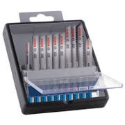 Нож за зеге Bosch комплект за метал и алуминий 92 мм, 10 бр., криволинейно, праволинейно, PRO Metal and Alu - product - 065 BSH1197