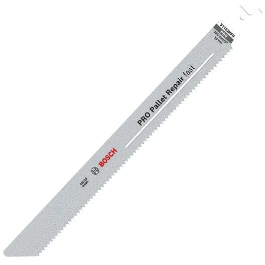 Нож за саблен трион Bosch за дърво  225 мм, 10 TPI, 100 бр., PRO Pallet Repair fast S1122HFR