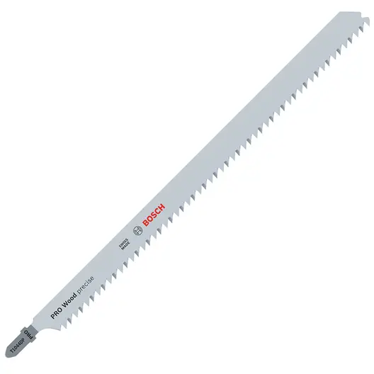Нож за зеге Bosch с T-захват за дърво 250 мм, 6 TPI, праволинейно, PRO Wood precise T1044DP
