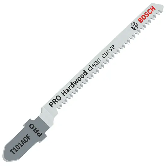 Нож за зеге Bosch с T-захват за дърво 83 мм, 18 TPI, праволинейно, PRO Hardwood clean curve T101AOF