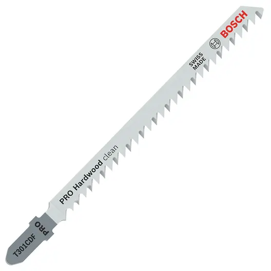 Нож за зеге Bosch с T-захват за дърво 117 мм, 8 TPI, праволинейно, PRO Hardwood clean T301CDF