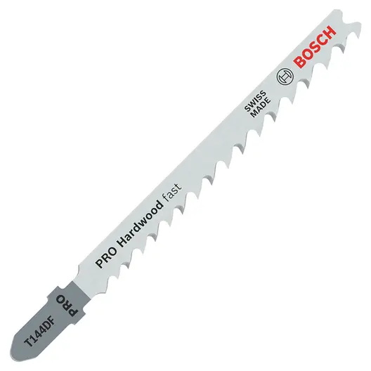 Нож за зеге Bosch с T-захват за дърво 100 мм, 5-6 TPI, праволинейно, PRO Hardwood fast T144DF