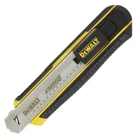 Макетен нож DeWALT метален с 3 резервни остриета 18 мм, DWHT0-10249