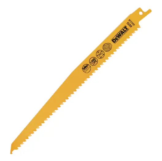 Нож за саблен трион DeWALT за дърво 228 мм, 6 TPI