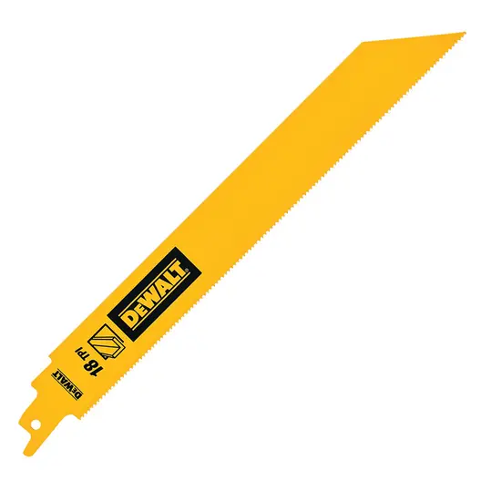 Нож за саблен трион DeWALT за метал  228 мм, DT90388