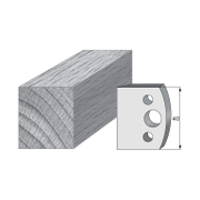 Нож Pilana профилен за универсална фрезова глава 40х4 мм, 00 - product - 065 ENP 183