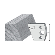 Нож Pilana профилен за универсална фрезова глава 40х4 мм, 01 - product - 065 ENP 599