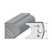 Нож Pilana профилен за универсална фрезова глава 40х4 мм, 66 - product - 065 ENP 606