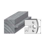 Нож Pilana профилен за универсална фрезова глава 40х4 мм, 17 - product - 065 ENP 609