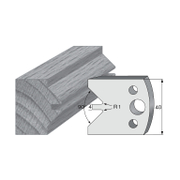 Нож Pilana профилен за универсална фрезова глава 40х4 мм, 71 - product - 065 ENP 905