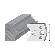 Нож Pilana профилен за универсална фрезова глава 40х4 мм, 72 - product - 065 ENP 906