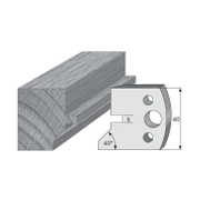 Нож Pilana профилен за универсална фрезова глава 40х4 мм, 83 - product - 065 ENP 907