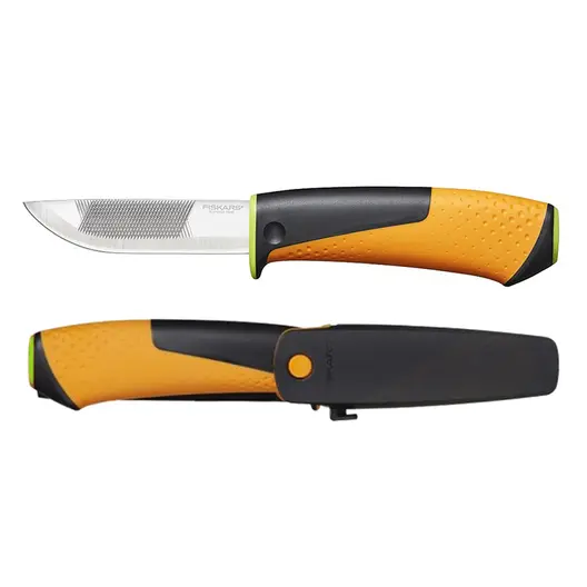 Нож за обща употреба Fiskars универсален в калъф  219 мм