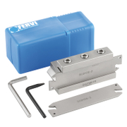 Нож стругарски Fervi със сменяеми пластини прорезен к-кт 3 части, T088 - product - 065 FRV 991