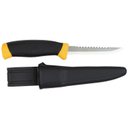 Нож рибарски Mora с назъбен гръб с калъф  98/215 мм, Fishing Comfort 898T - product - 065 KAM 534