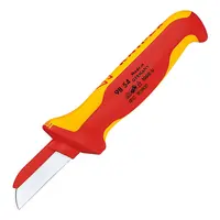 Нож за сваляне изолация от кабели Knipex до 1000 V по VDE  190 мм, 98 54